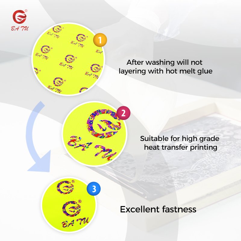 High Grade Water-Based Heat Transfer Rubber Paste Ink for Screen Printing Garments Enhanced Visibility for Transfer Printing