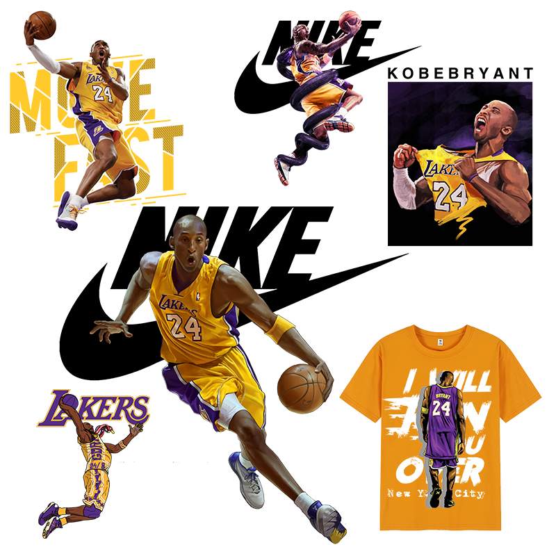 Famous Brand Stickers Patches on Heat Transfer Patch Decals for T Shirt Clothing Backpack Pillow Covers DTF Printing for Garment