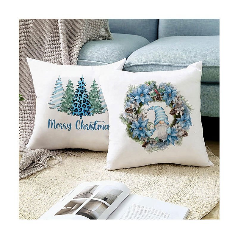 vintage Christmas stickers transfer printing festival appliques custom Iron On Transfer Designs Heat Press Vinyl for fabric