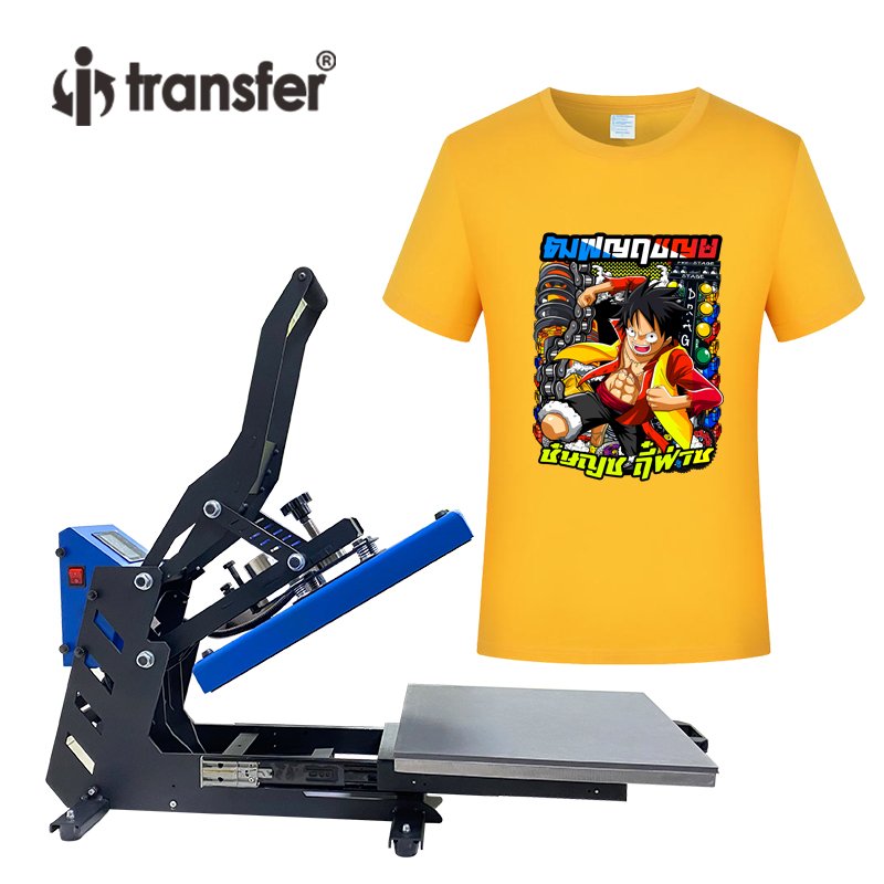 Promotion Price 40*50 Magnetic Heat Transfer Equipment Auto Release Heat Press Machine for T shirt