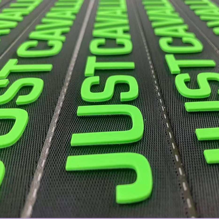 Wholesale Custom Moq 50PCS 3D Silicone Heat Transfer Printing for Fabric Garment Cloth
