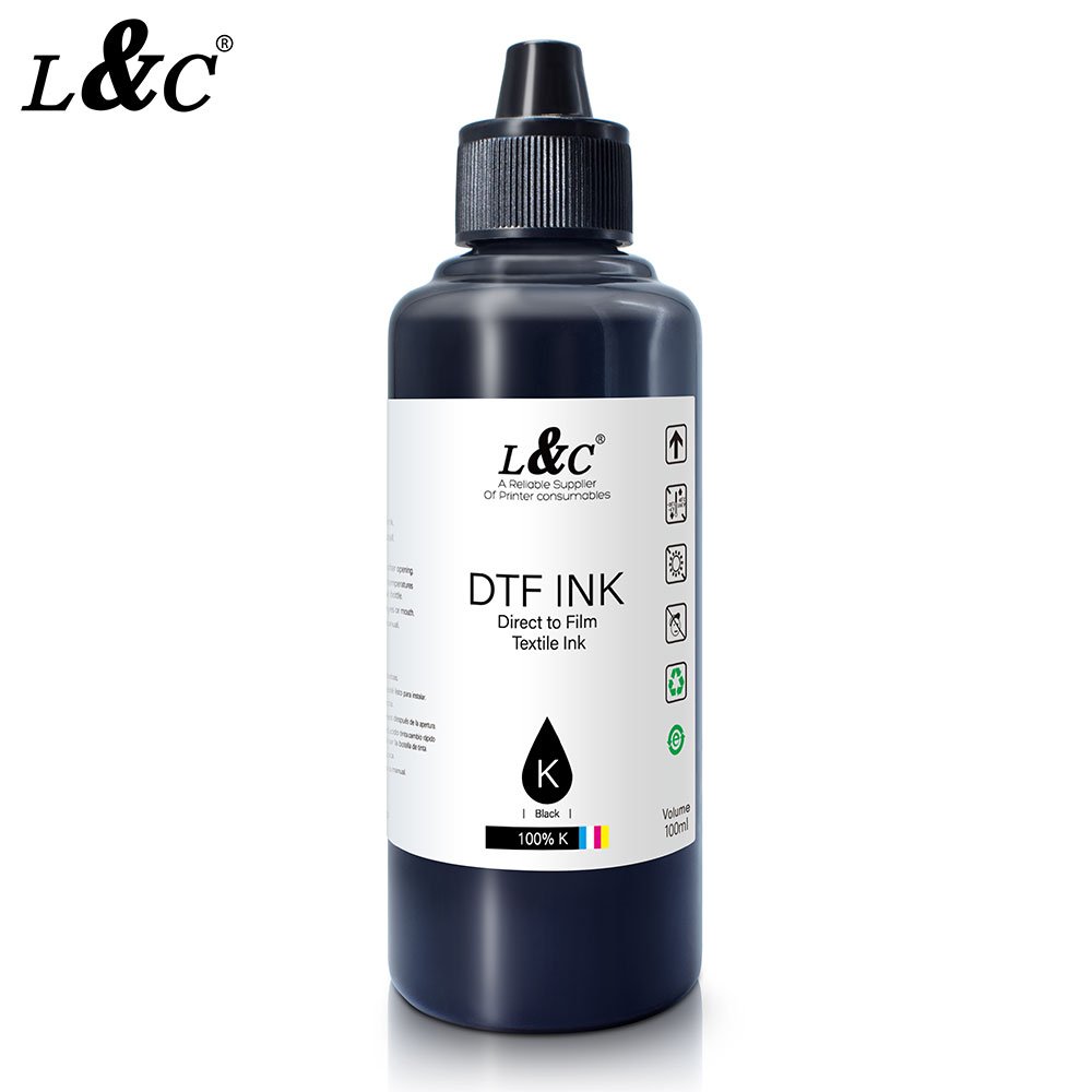 Manufacturer Dtf Pigment Transfer Printing Ink 1000ML DTF ink For L1800 4720 I3200 XP600 dx5 dx6 Printer