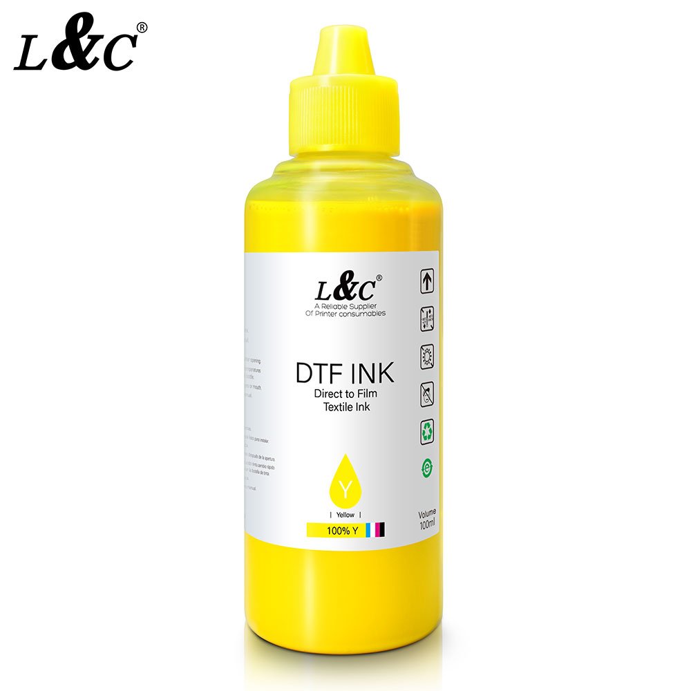 Manufacturer Dtf Pigment Transfer Printing Ink 1000ML DTF ink For L1800 4720 I3200 XP600 dx5 dx6 Printer