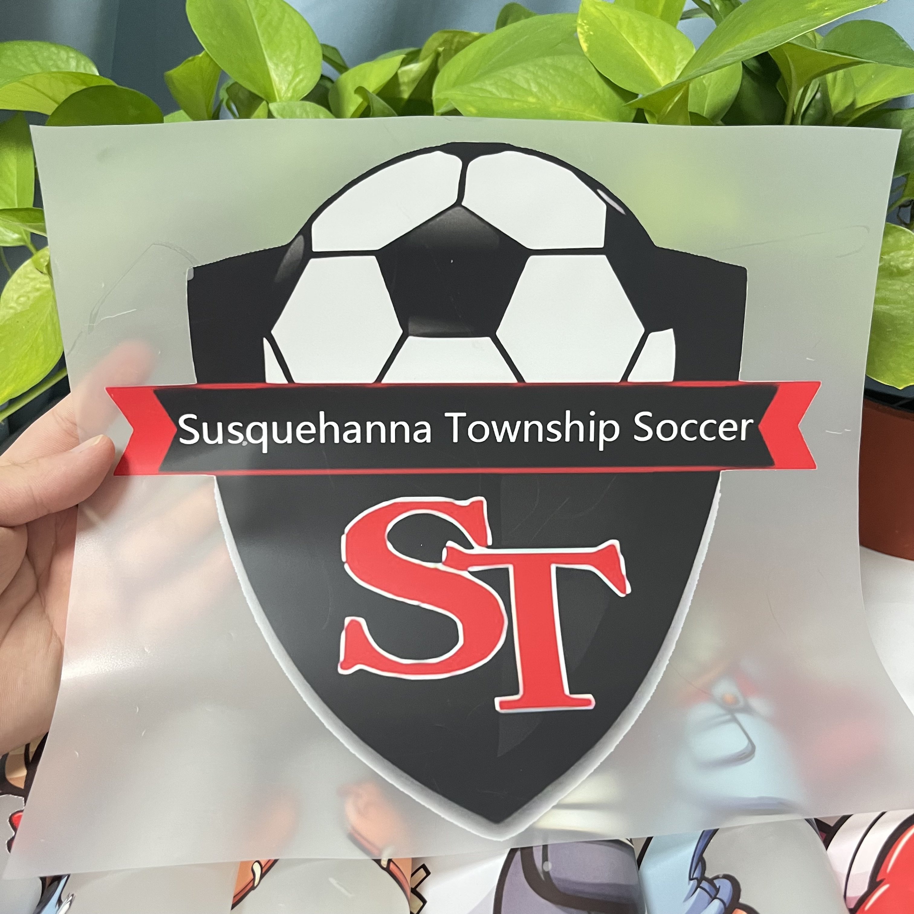 Transfers Waterproof Heat Transfer Printing Stickers Print for T-shirts and Fabric Garment \ Jeans \ Shoes \ Bags\ Custom Color