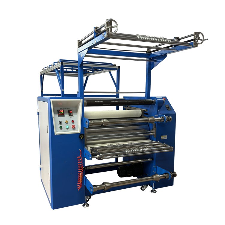Roll to roll heat press machine calandra de cintas ribbons calender sublimation lanyard for transfer printing