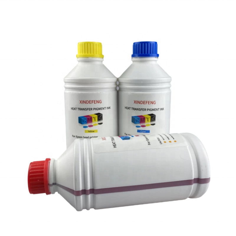 XDF High quanlityHeat Transfer Pigment Tinta Dtf Ink Heat Transfer Film Ink For Pet Film Printer L1800