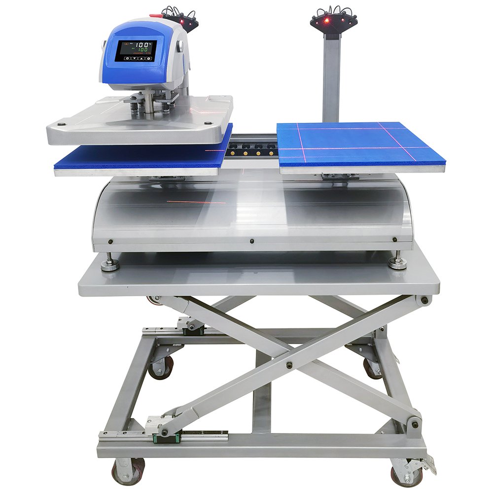 Tshirt Printing Machine 40x50cm Heat Transfer Machine Electric Automatic Heat Press Dual Station for Cloth Printing