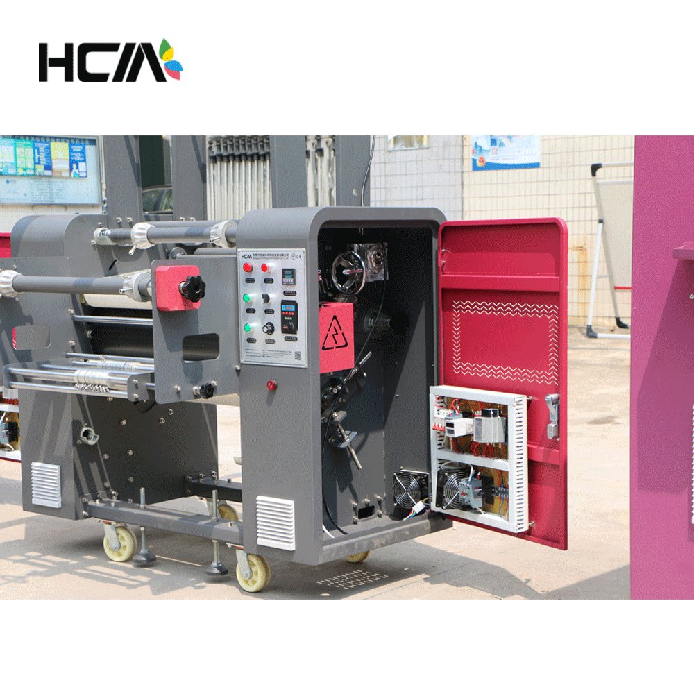 Roll to roll heat press machine lanyard calandra sublimation ribbons calender for transfer printing
