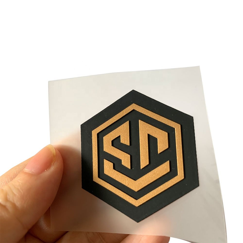 ODM OEM Custom 3D Silicone Logo Heat Transfer Printing Silicone Sticker Heat Transfer for Clothes