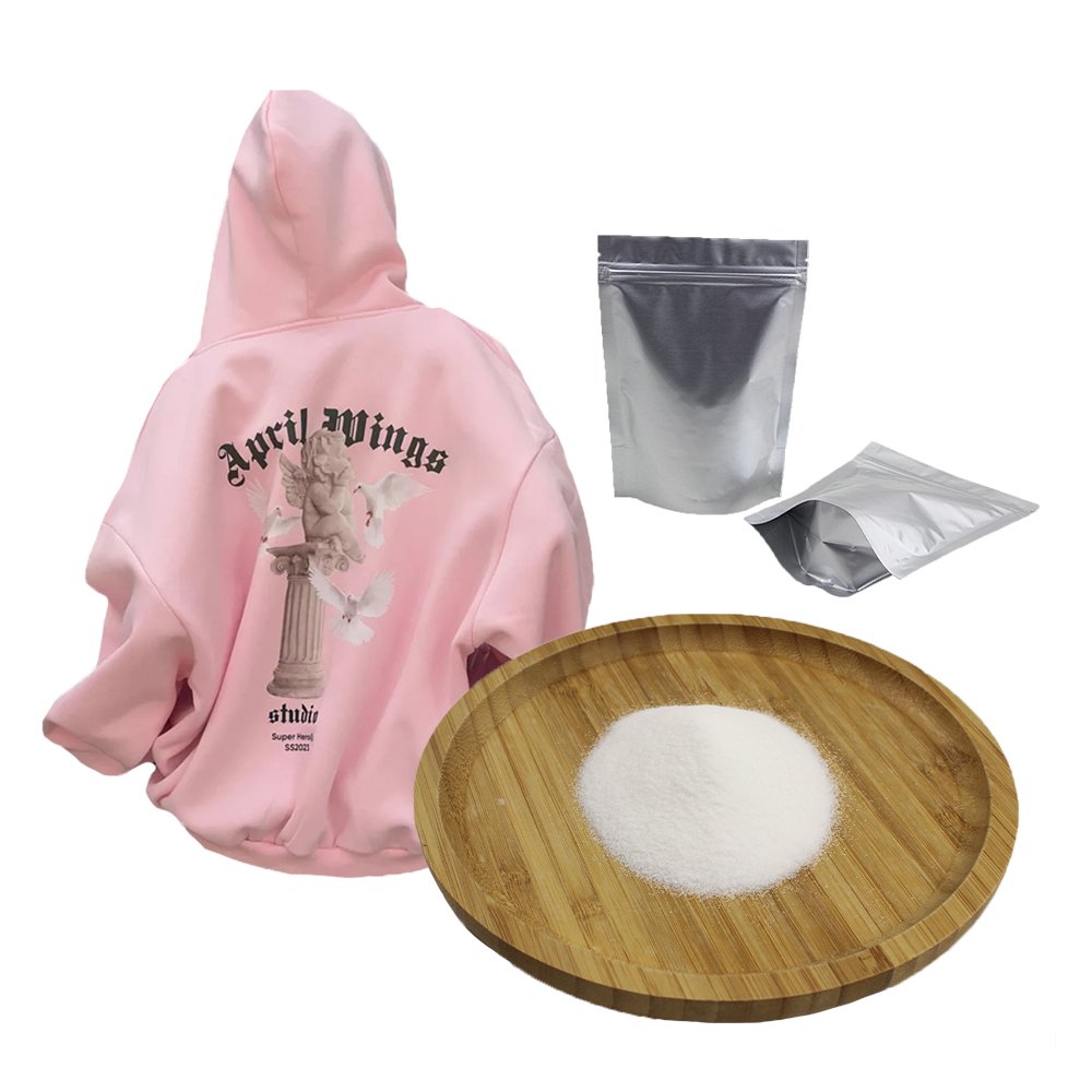 White Hot Melt Powder for DTF Textile T Shirt Printing for Transfer Printing