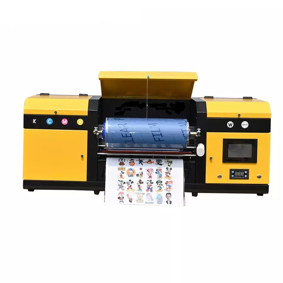 New Sticker Printing Machines AB Film UV DTF Printing Machine UV DTF Sticker Printers For Sticking On Any Products