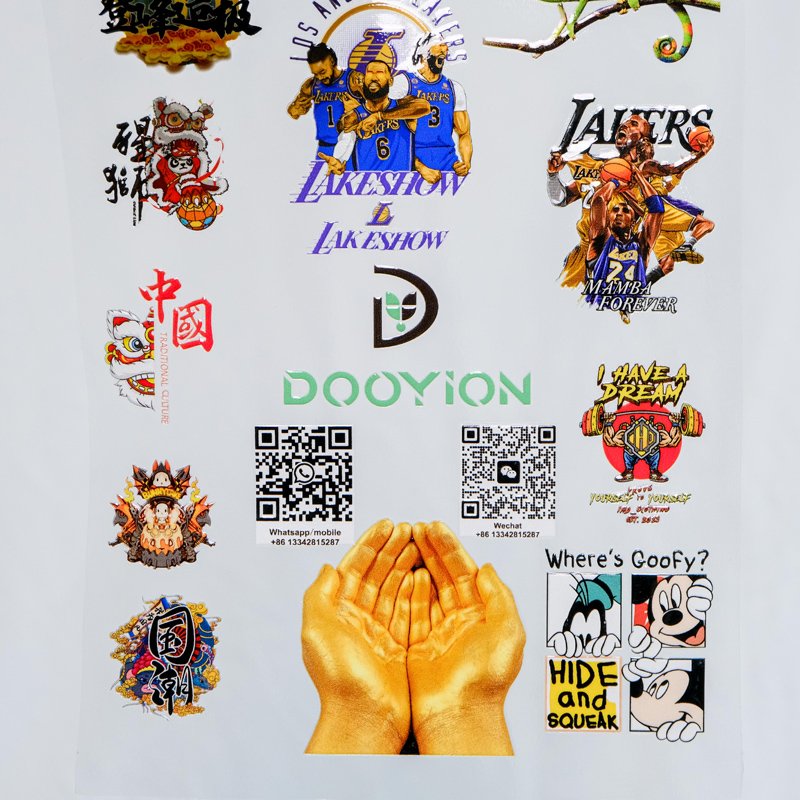dooyion Impresora uv dtf A3 case crystal transfer sticker film printing machine uv labels dtf printer with laminator 2 in 1