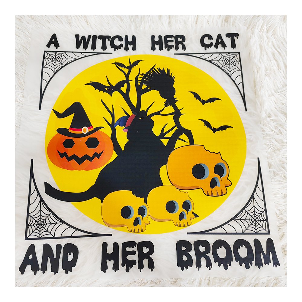 New 2024 Halloween Dtf Transfer Designs Custom Heat Transfer Designs For T Shirts Digital printing Transfer Design