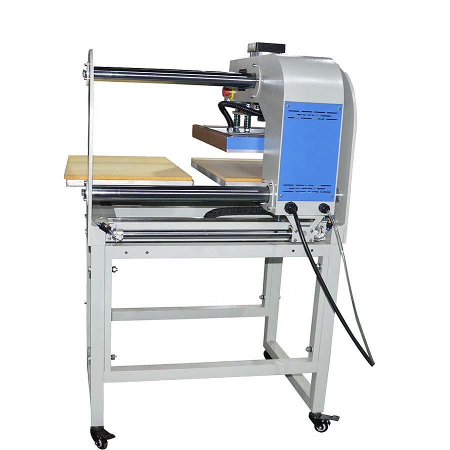 Digital Printing Automatic Double Station Pneumatic Heat Press Machine for T-shirt Sportswear