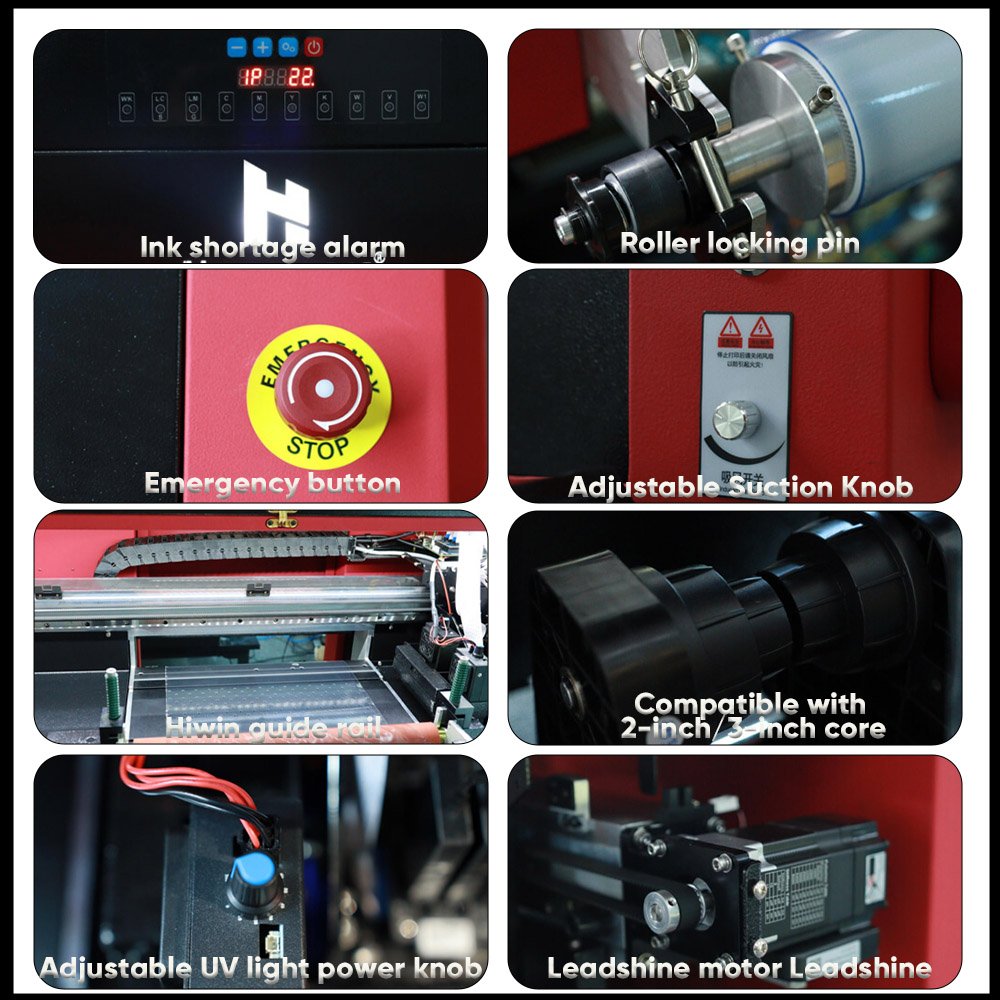 wholesale 2 heads xp600 uv dtf printing machine cup wrap transfers sticker impresora a3 uv dtf printer