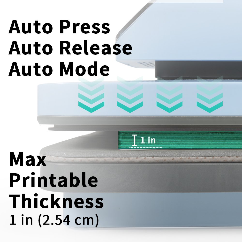 PYD Life Automatic DTF Printing Transfer Press Sublimation Auto Open Heat Press Machine For T-Shirts