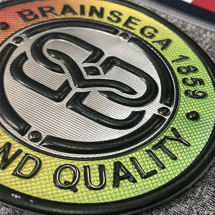 Custom tpu patch 3d heat transfer Iron On tpu patch customization wholesale custom patch logo