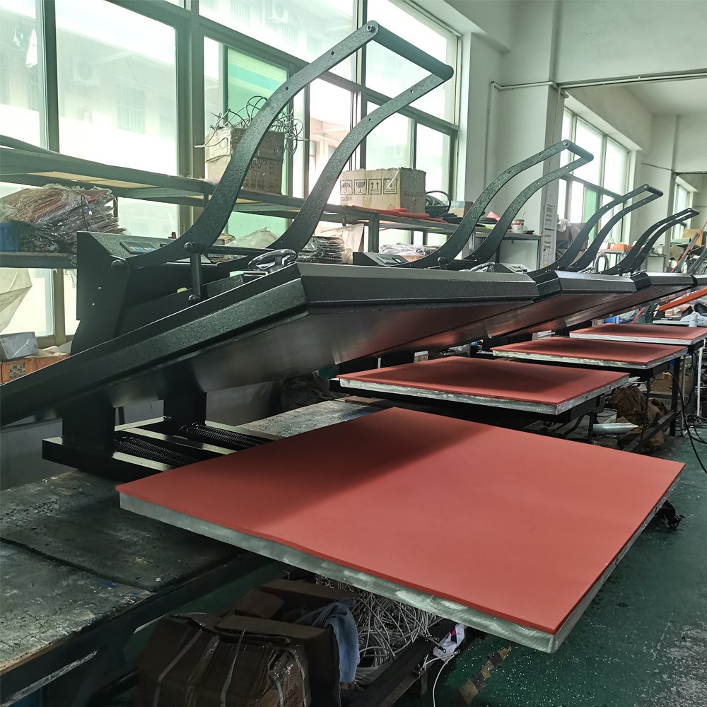 Big format 60x80 60x100 70x100 80x100 multiple size manual heat press machine sublimation digital printing machine for tshirts
