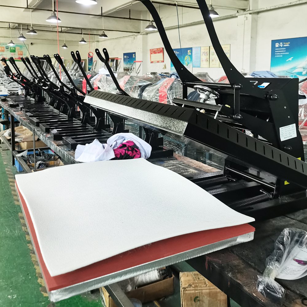 Big format 60x80 60x100 70x100 80x100 multiple size manual heat press machine sublimation digital printing machine for tshirts