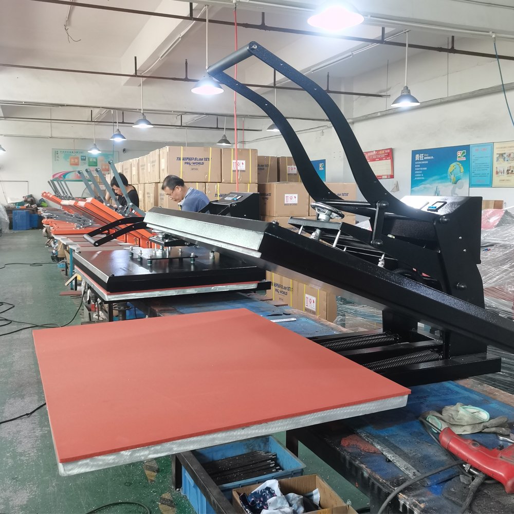 Big format 60x80 60x100 70x100 80x100 multiple size manual heat press machine sublimation digital printing machine for tshirts