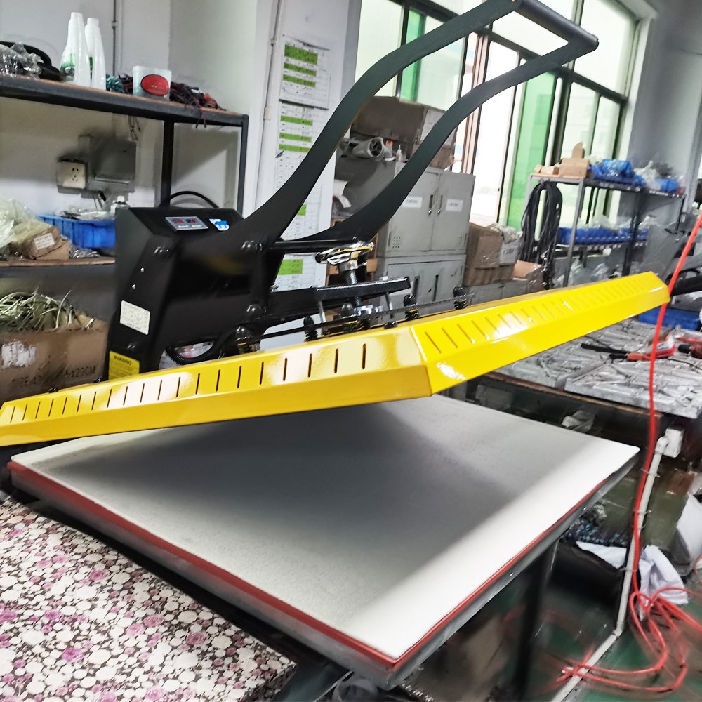 Big format 60x80 60x100 70x100 80x100 multiple size manual heat press machine sublimation digital printing machine for tshirts
