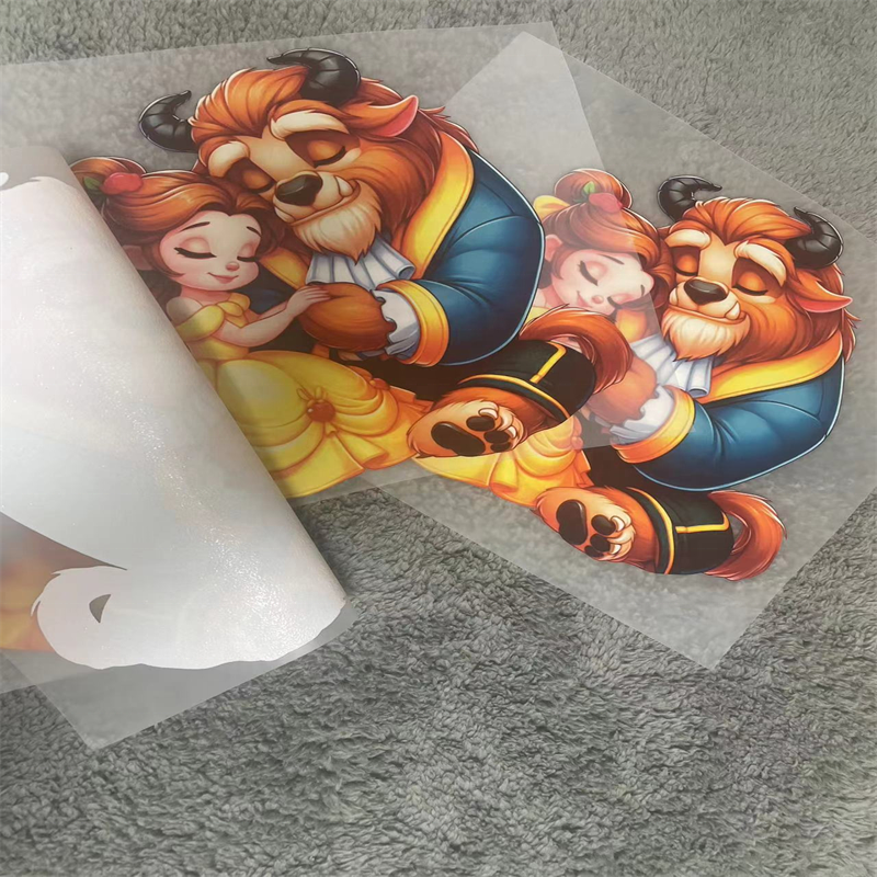 High quality waterproof t shirt diy printer heat transfer inkjet dtf Heat Transfer Vinyl Decal heat Press Stickers