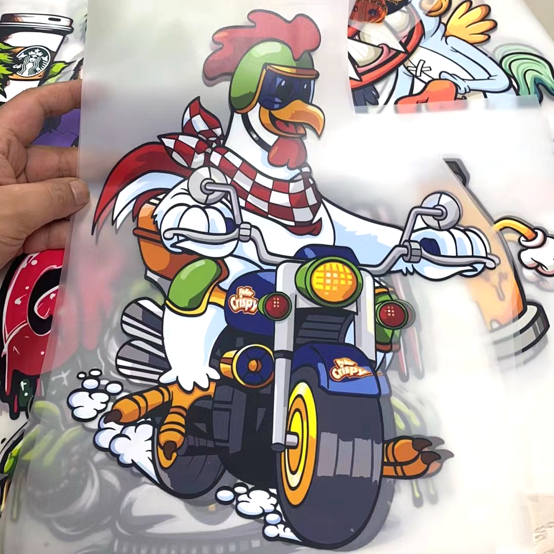 custom dtf transfer sticker print plastisol heat transfer heat transfers for t shirts