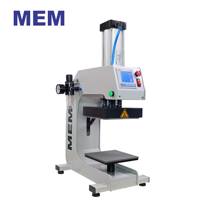 TQ1-1515 MEM best price Pneumatic small heat press machine 15*15cm for t-shirt printing