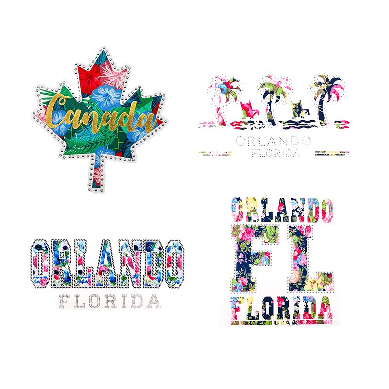 Custom Designer Chenille Embroidered Iron On Patch Hat Silicone Sport Heat Press Stickers Transfer Printing For T-Shirts