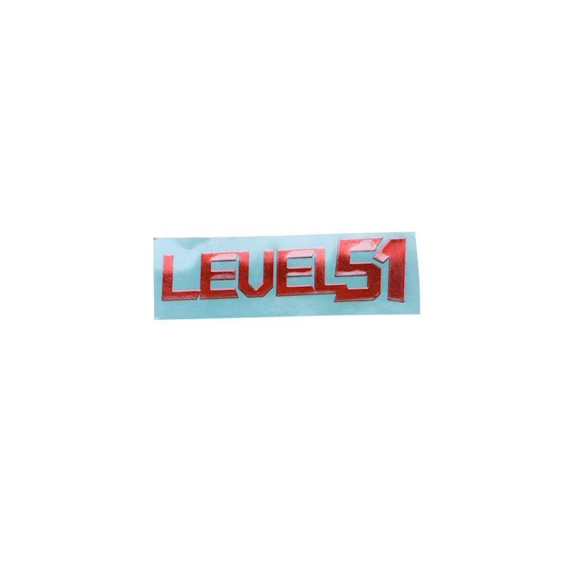 Company Logo Strong Adhesive UV Transfer Sticker Vinyl Waterproof Transfer Printing Product