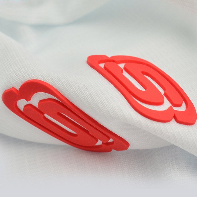 Custom 3D TPU Raised Effect Brand Logo 3D Rubber Silicone Heat Transfer Clothing Label Heat Transfer Sticker For T-shirt