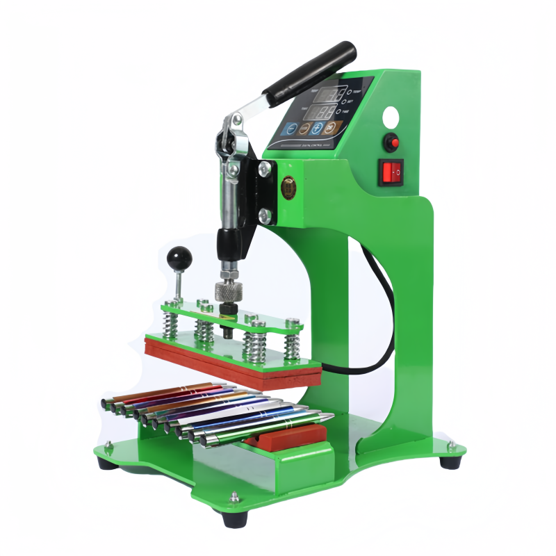 New 10 station pen printing machine digital sublimation pen printing machine trademark picture transfer machine