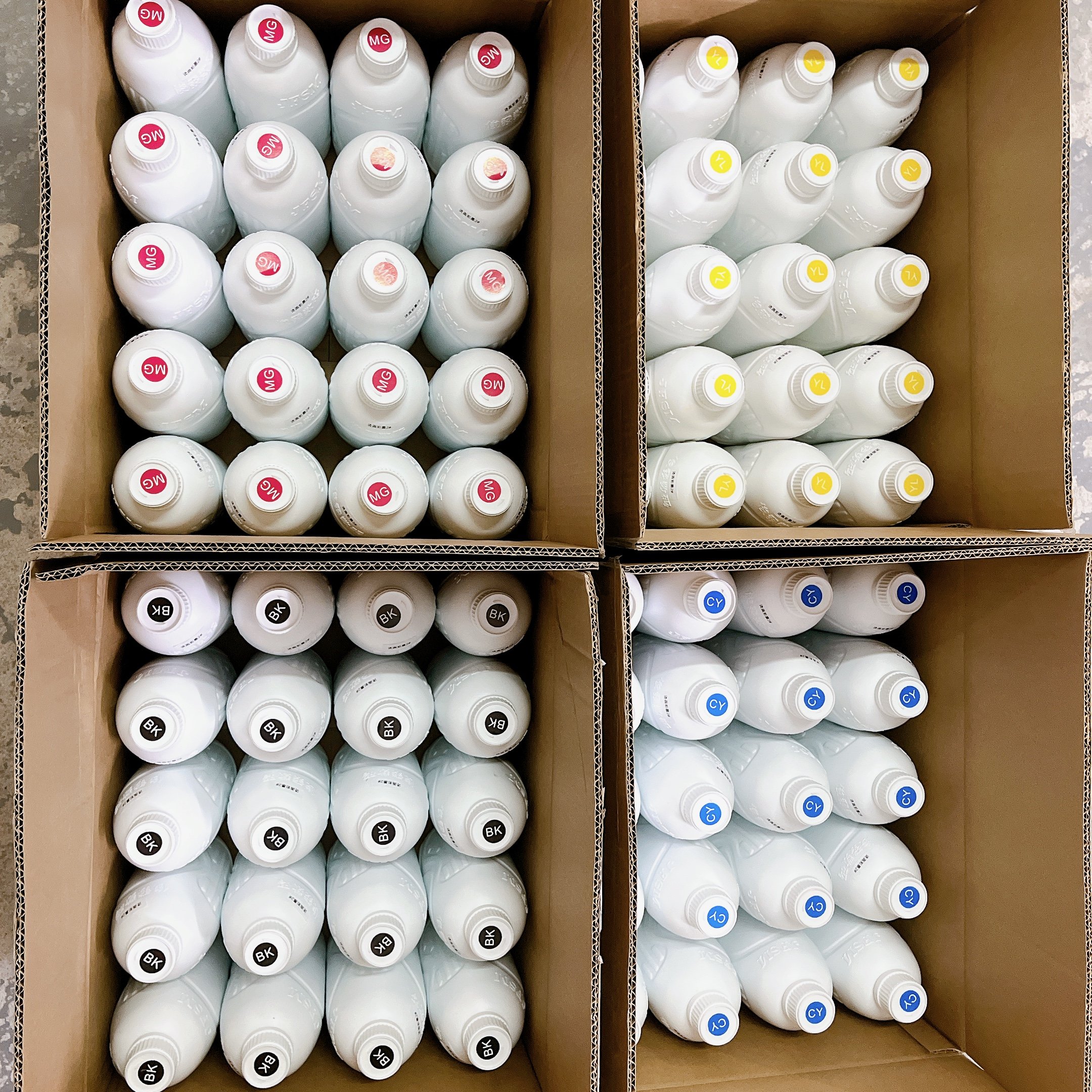 High Concentration Premium DTF Ink Bright White DTF Ink for Epson L805 i3200 4720 L1800 XP600 Consumables for Transfer Printing