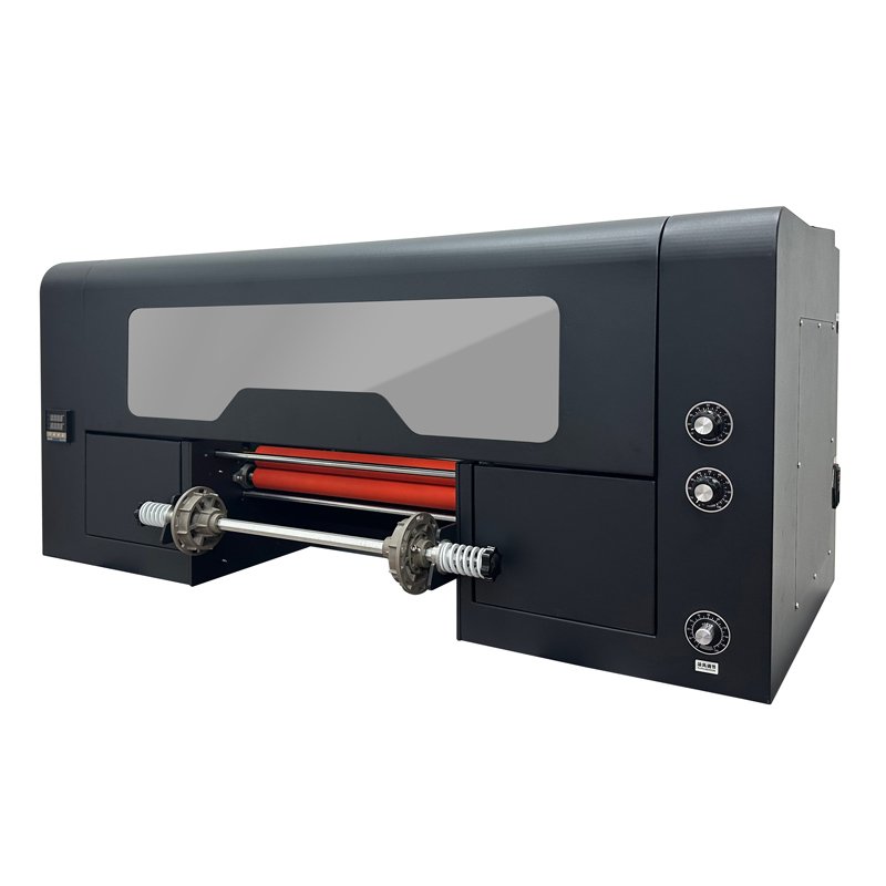 Santos Uv Dtf Printer For Logo Sticker Label Ab Roll Film All In One Sticker Logo Printing Machine Uv Dtf Printer With Laminator