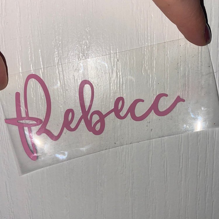 Hot product custom private label design iron-on labels heat transfer clothing labels