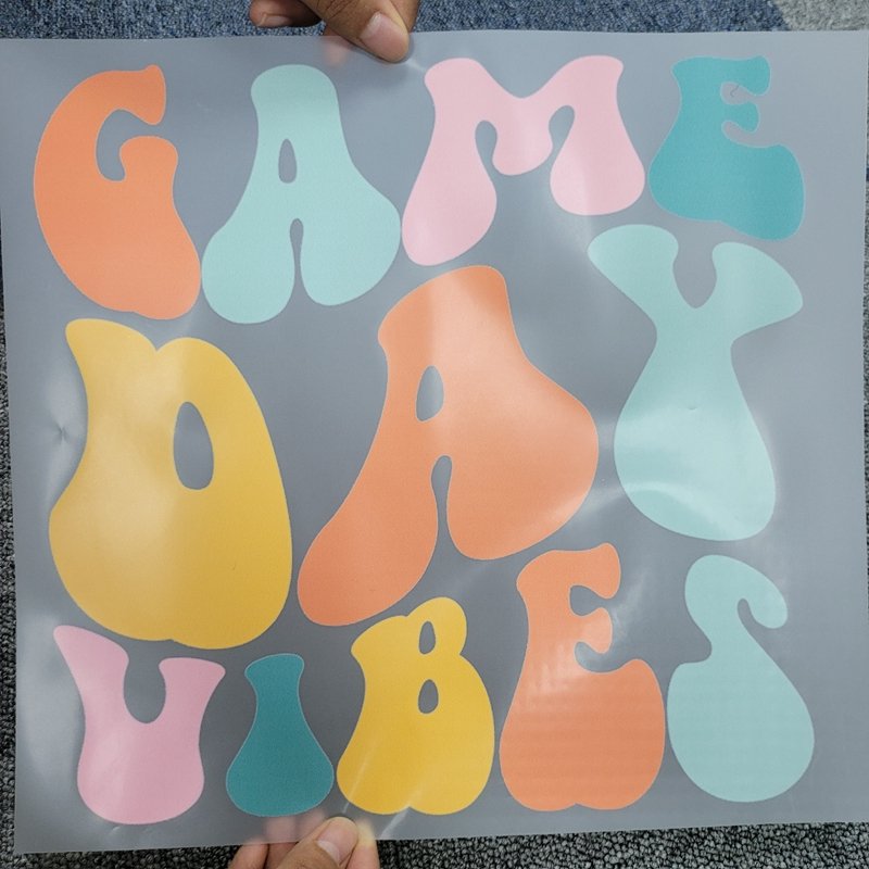 Wholesale DTF It's Game Day Y'all printable heat transfer vinyl Iron On DIY Heat Press Transfer Sticker For Clothing