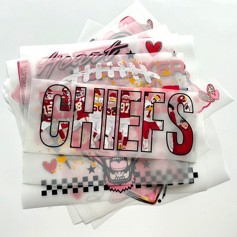Wholesale ready to press plastisol iron on heat vinyl printing logo t shirt dtf transfer dtf heat transfers