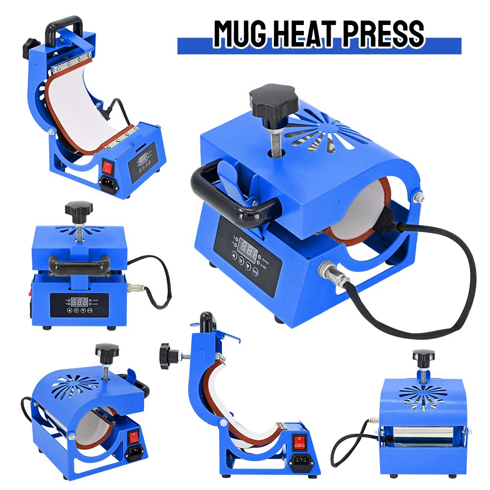 Baiyin 11oz Mini Easy Heat Press Mug Heat Press Machines for Sublimation Mug Tumbler Heat Transfer Printing Sublimation Machine