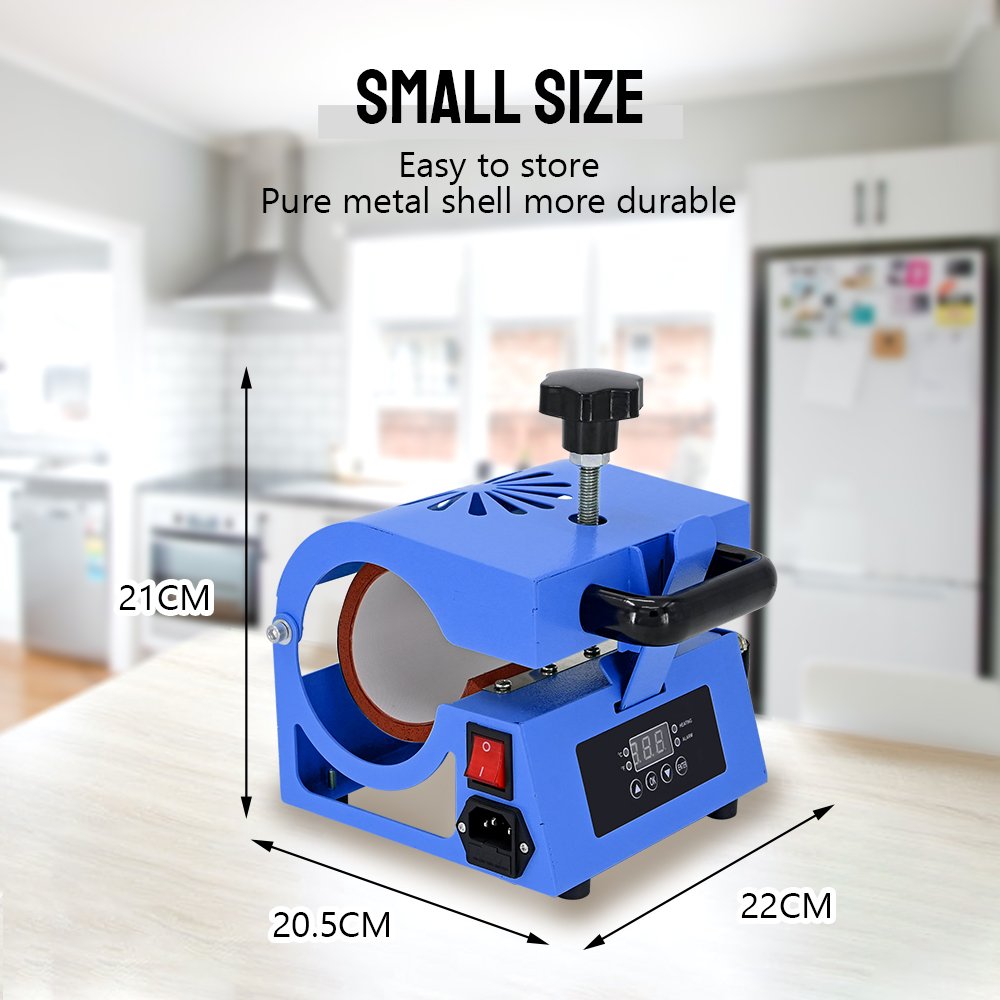 Baiyin 11oz Mini Easy Heat Press Mug Heat Press Machines for Sublimation Mug Tumbler Heat Transfer Printing Sublimation Machine