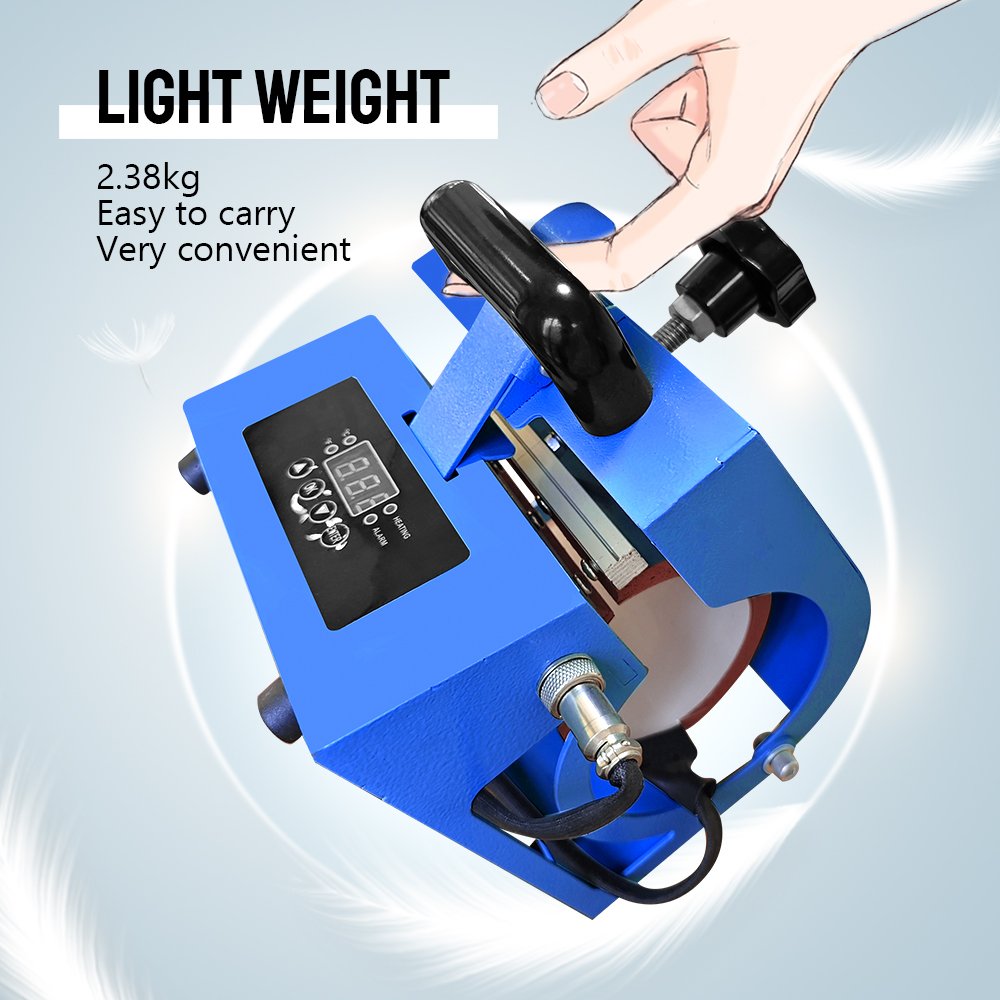Baiyin 11oz Mini Easy Heat Press Mug Heat Press Machines for Sublimation Mug Tumbler Heat Transfer Printing Sublimation Machine