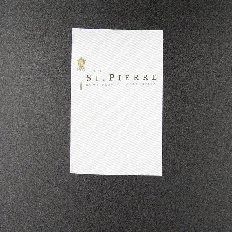 Custom neck label heat transfer print care Cotton Garment Tag Printed Logo For Clothing