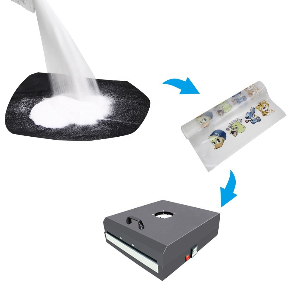 A3 Sheet PET Film Oven Hot Melt Powder Baking Oven for DTF Printer