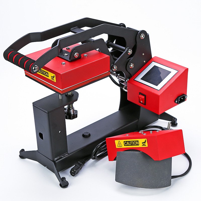 DMZY4 DIY Manual Pressing For Hat Baseball Printing Combo Automatique Sublimation Cap Heat Press Machine