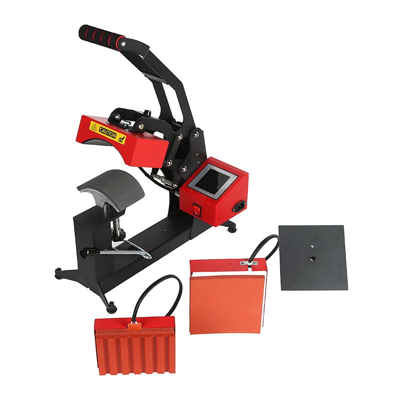 DMZY4 DIY Manual Pressing For Hat Baseball Printing Combo Automatique Sublimation Cap Heat Press Machine