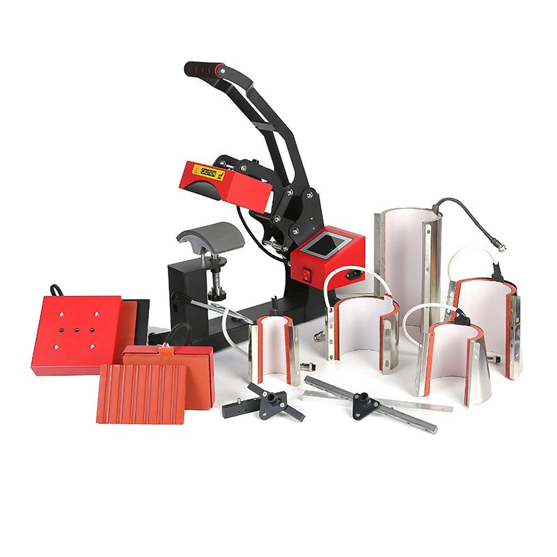 DMZY4 DIY Manual Pressing For Hat Baseball Printing Combo Automatique Sublimation Cap Heat Press Machine