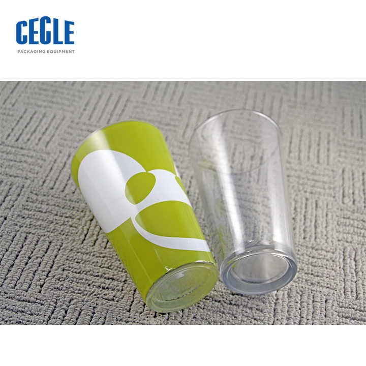 HT-C-200 semi auto product bottle heat transfer printing machine plastic for cup pvc