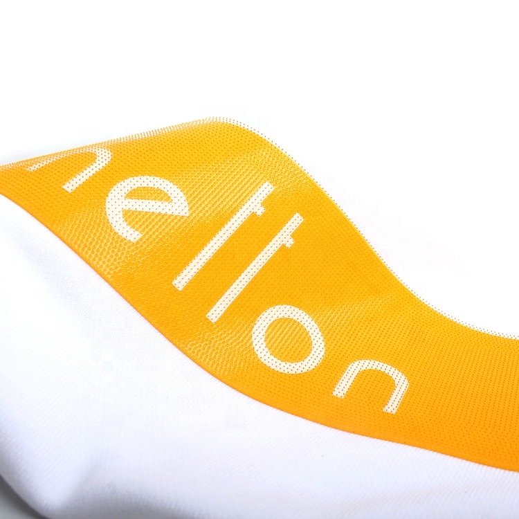 New Design Silicon Stickers Custom 3D Logo Soft High Density Heat Transfer Printing Labels for T-shirt