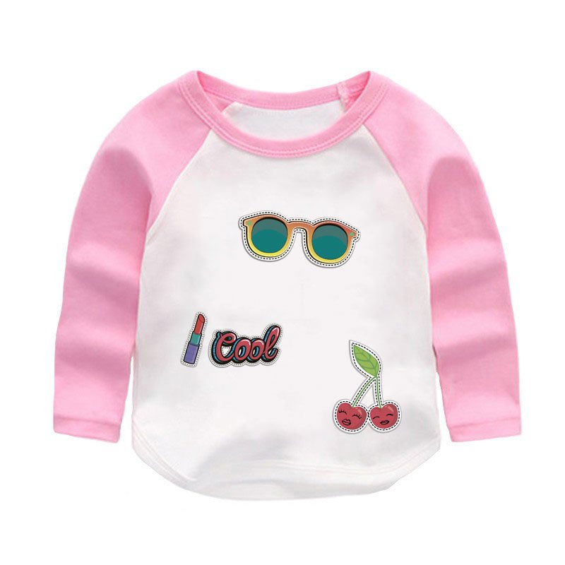Cute T Shirt Decals Transfers Printing Cartoon Fruit Design Ready Stock Dtf Labels Customize Heat Press Sticker For Clothing