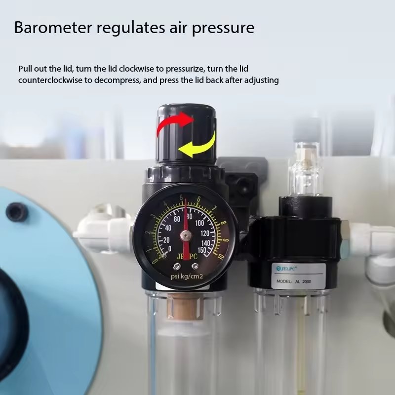 double station clothing label ironing machine Pneumatic small painting hot transfer printing label press T-shirt ironing drill