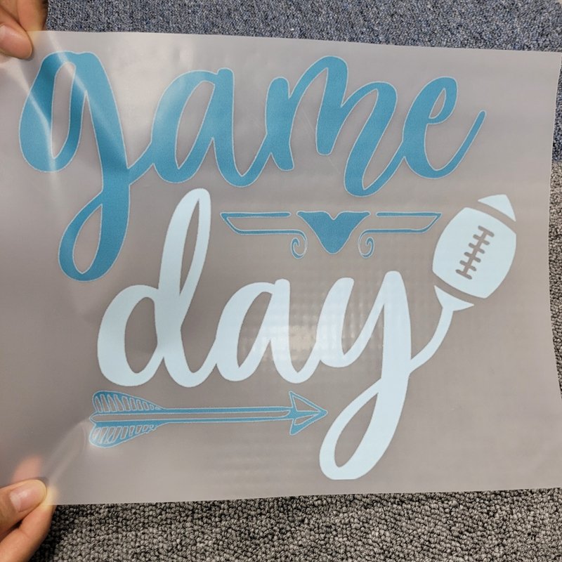 Factory Direct Sale It's the Game Day DTF Transfer Stickers Ready To Press For Clothing
